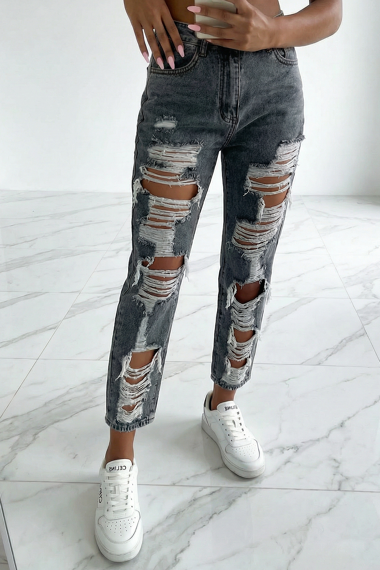 BABE jeans grey