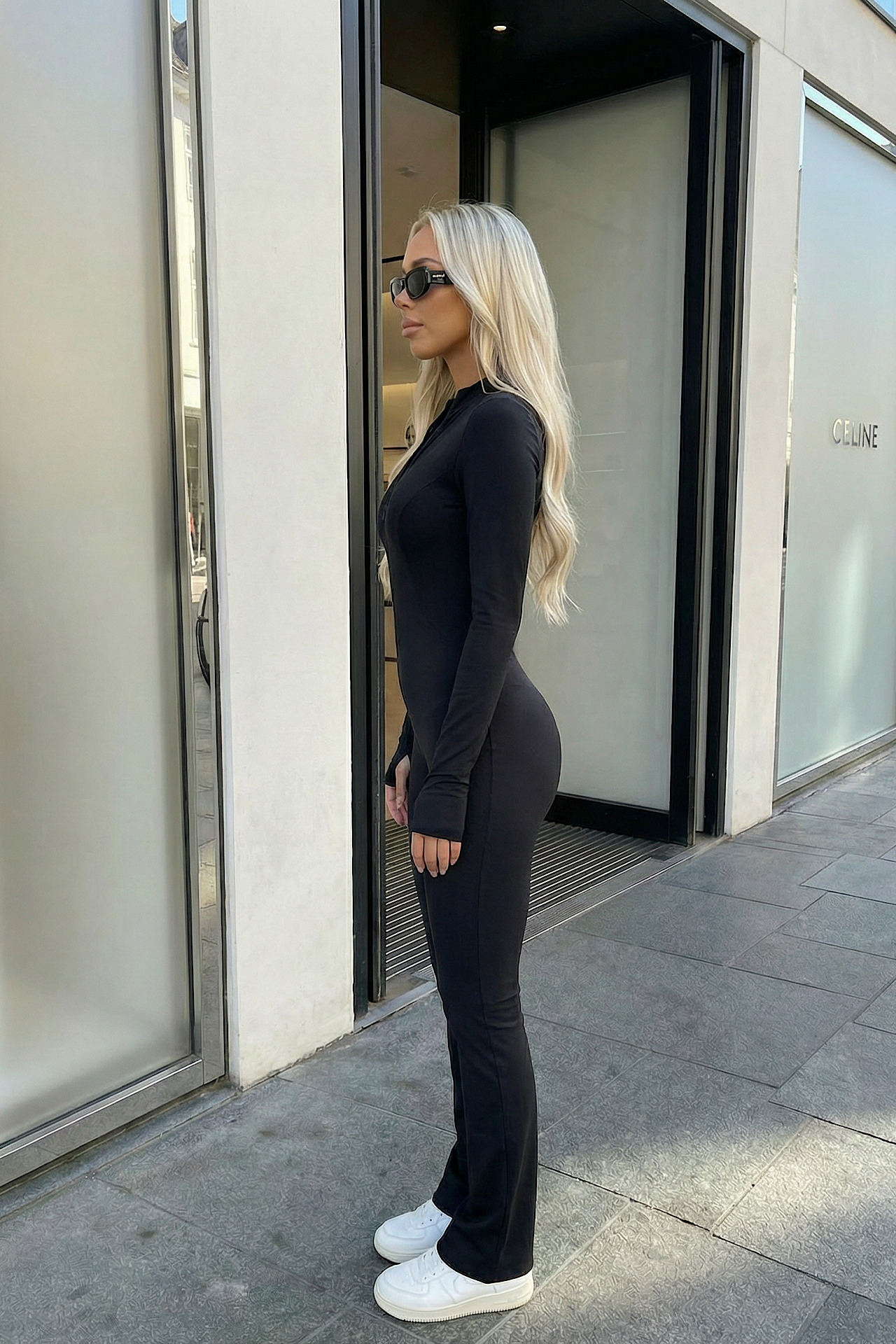 SMOOTH ekstra jumpsuit black