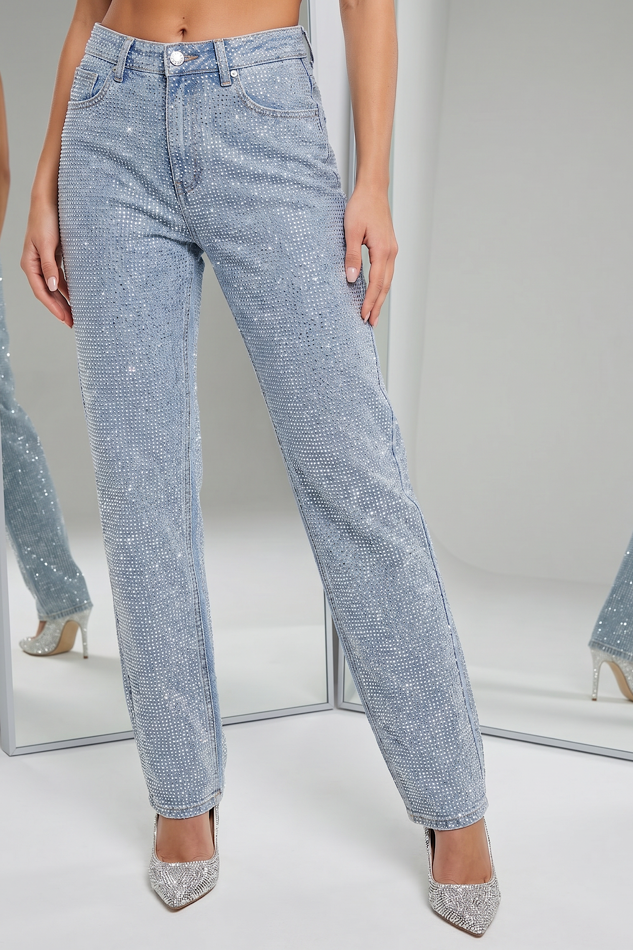 JEANS sparkle felicia blue 1089