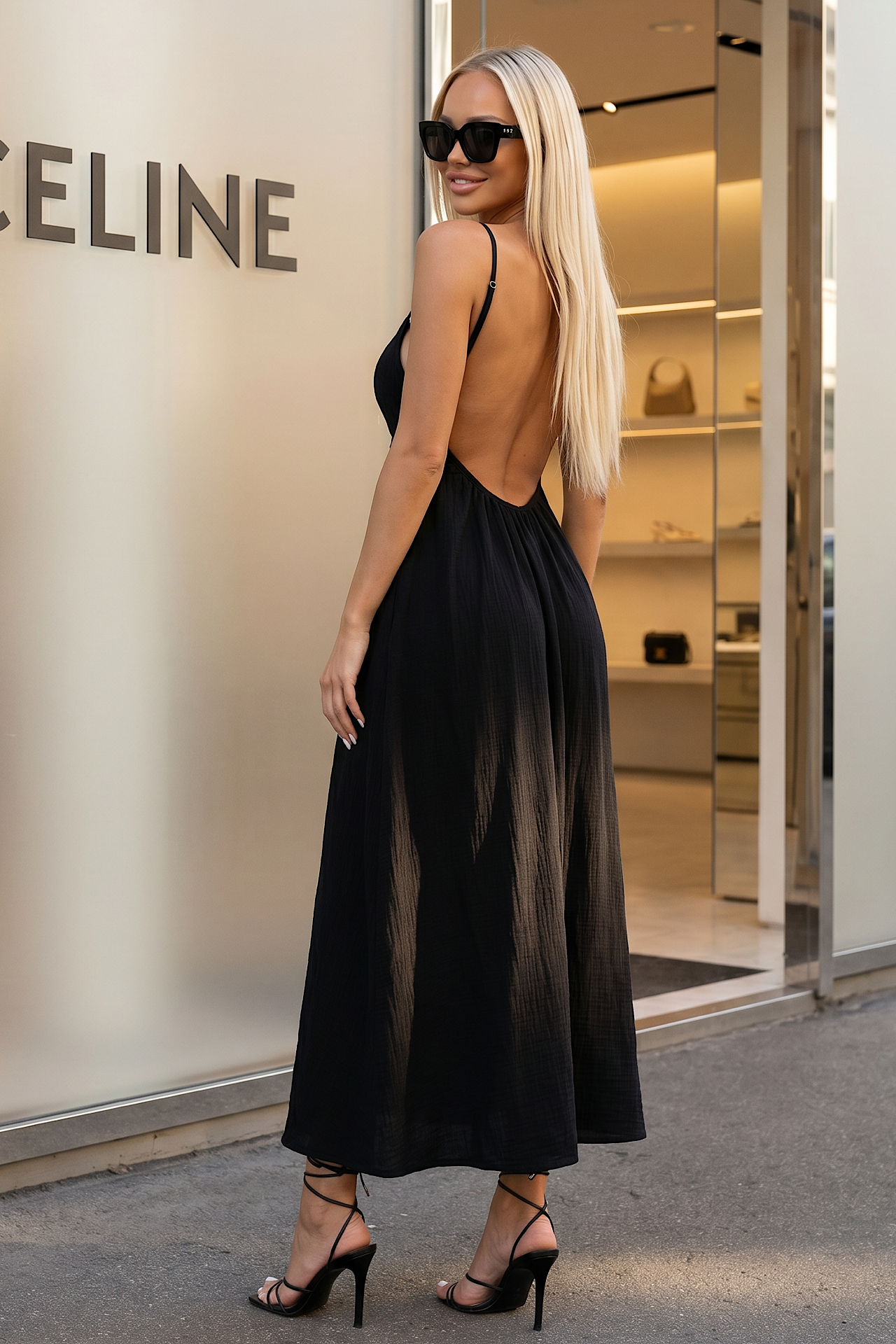 LESS dress black