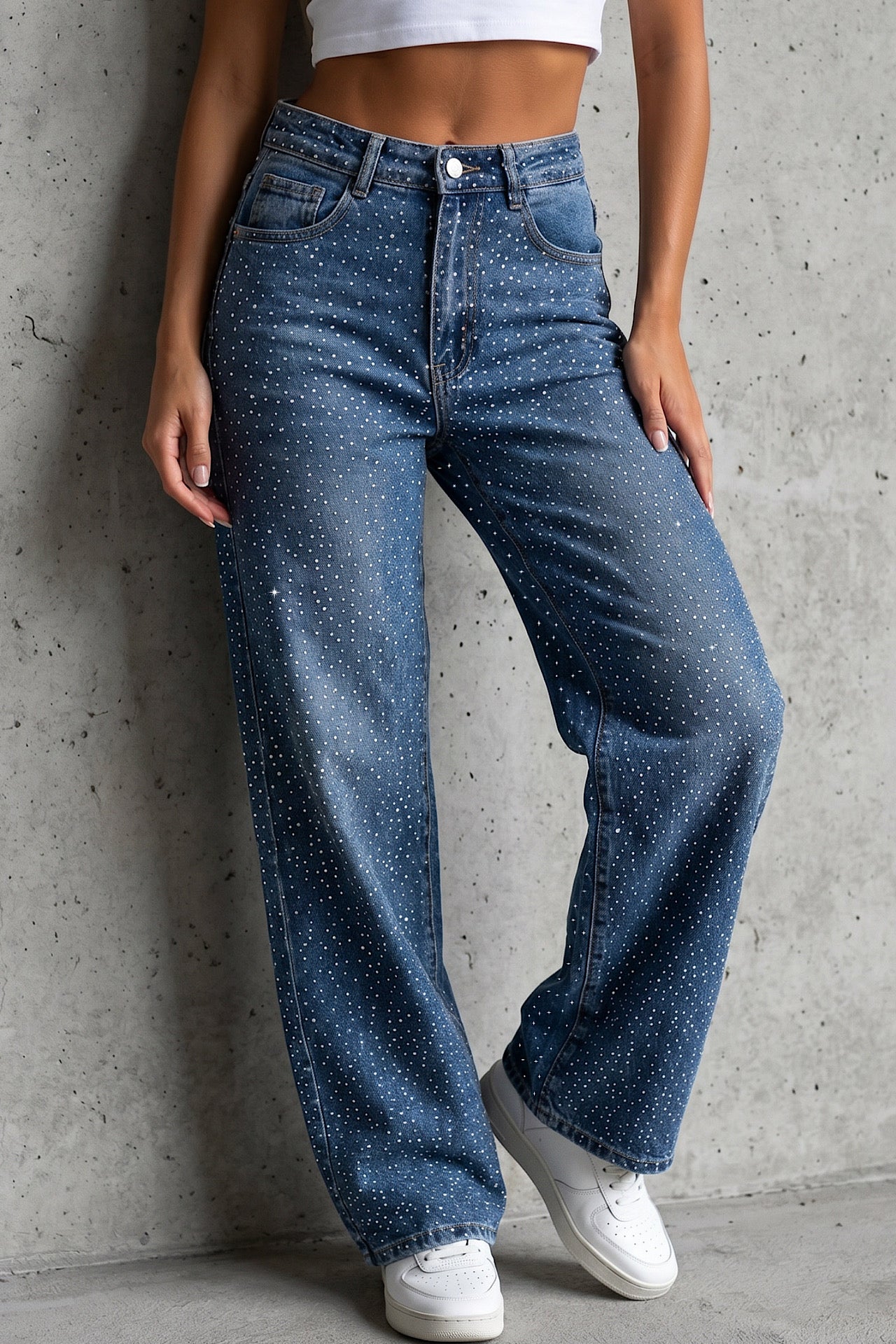 DIAMONDED jeans blue