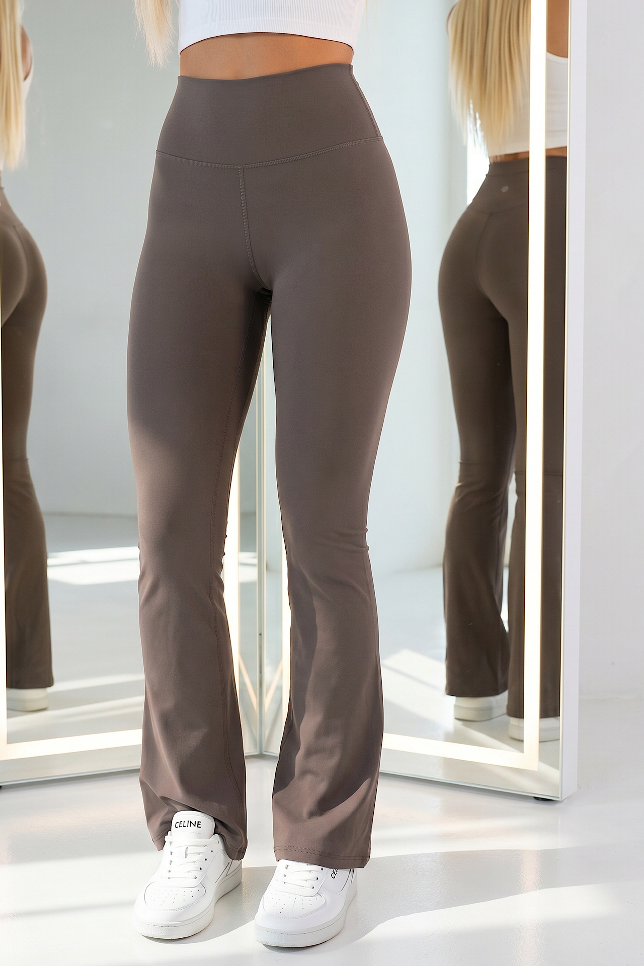 SHAPE ME leggings taupe