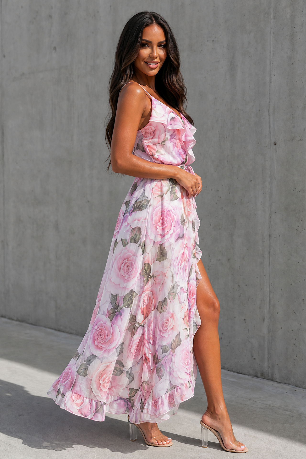 SUMERLY dress flower