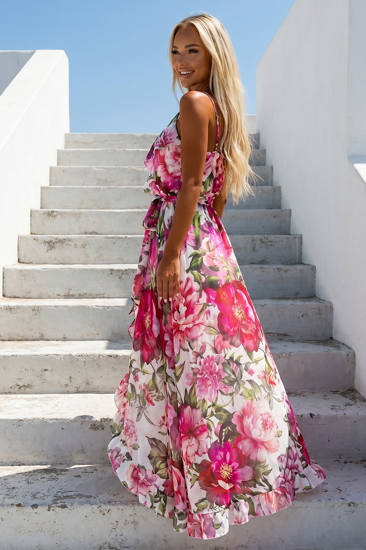 SUMERLY dress fuxia