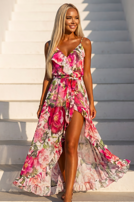 SUMERLY dress fuxia