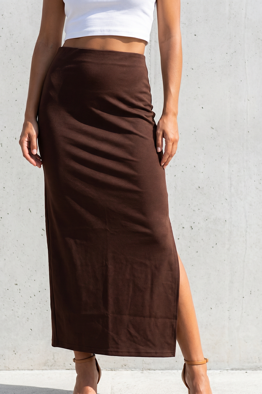 RACHEL skirt choko