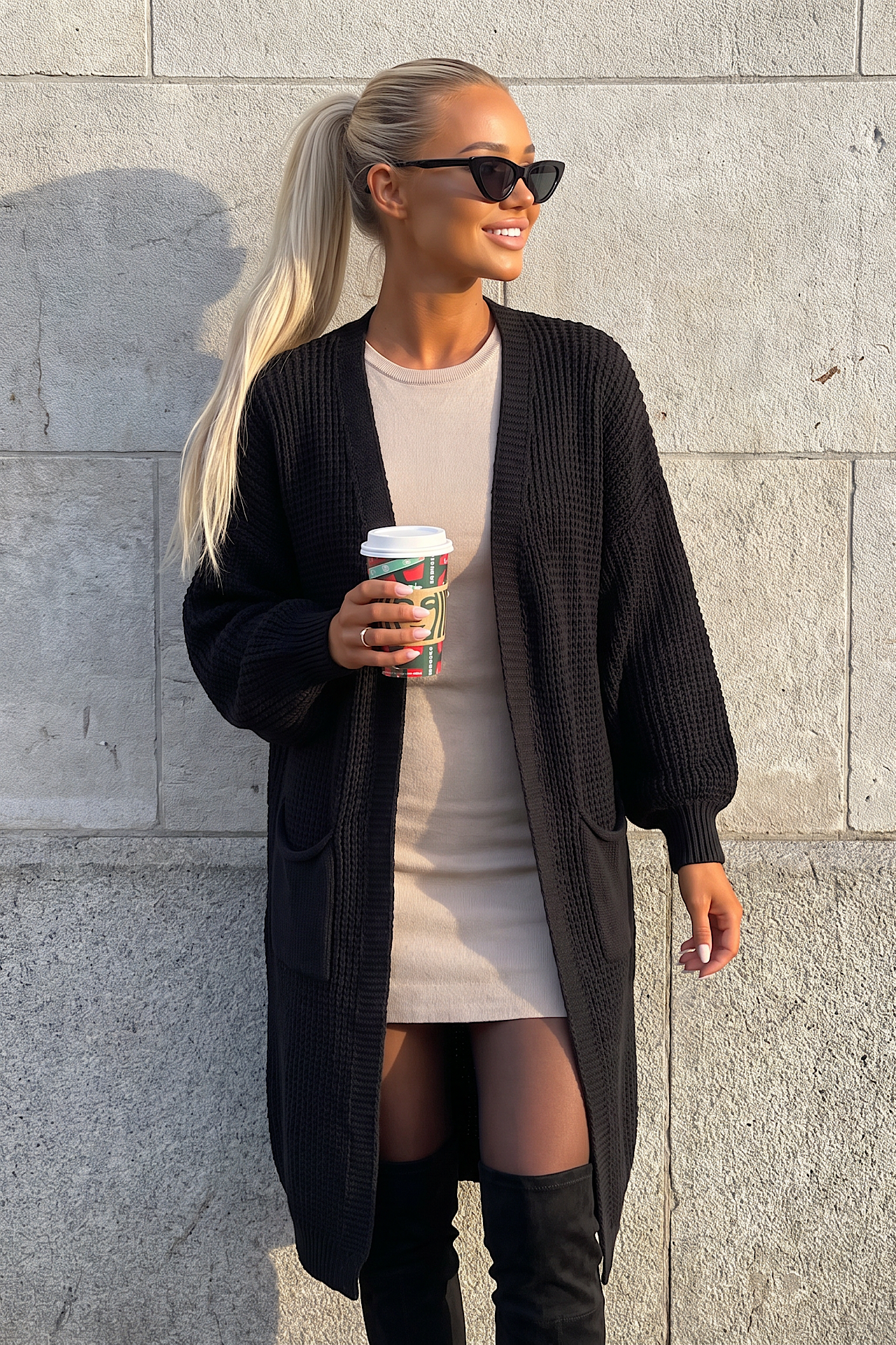 CASEY cardigan black